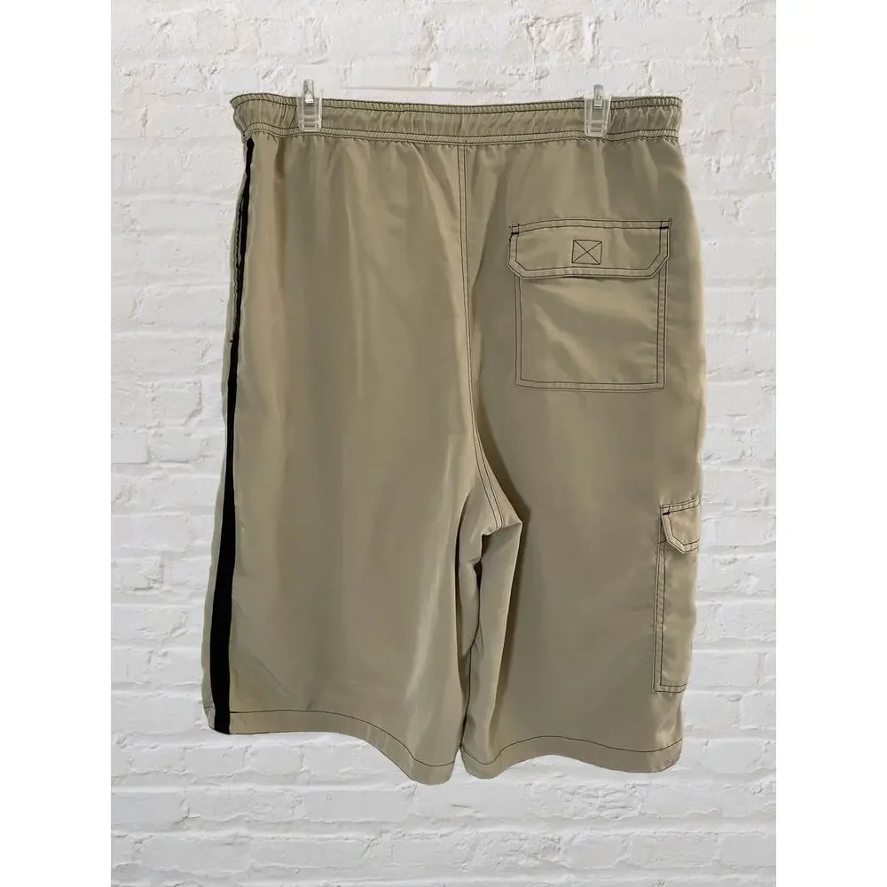 Men's 2 piece Resort/Swim Set. Big Tall‎ XL, Button up & reversible shorts, NWOT